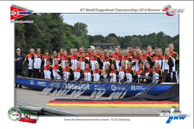 Foto ICF Drachenboot 2016 Junioren